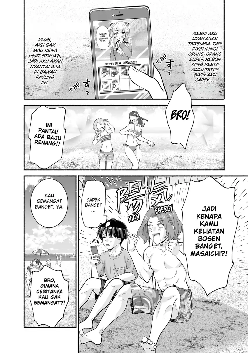 Nee, Mou Isso Tsukiacchau? Osananajimi no Bishoujo ni Tanomarete, Camo Kareshi Hajimemashita Chapter 30 Gambar 3