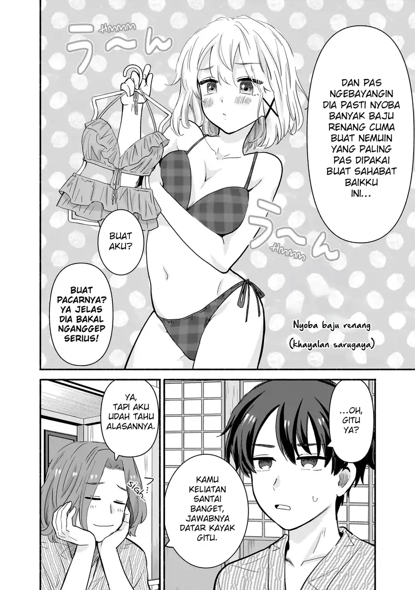 Nee, Mou Isso Tsukiacchau? Osananajimi no Bishoujo ni Tanomarete, Camo Kareshi Hajimemashita Chapter 31 Gambar 11