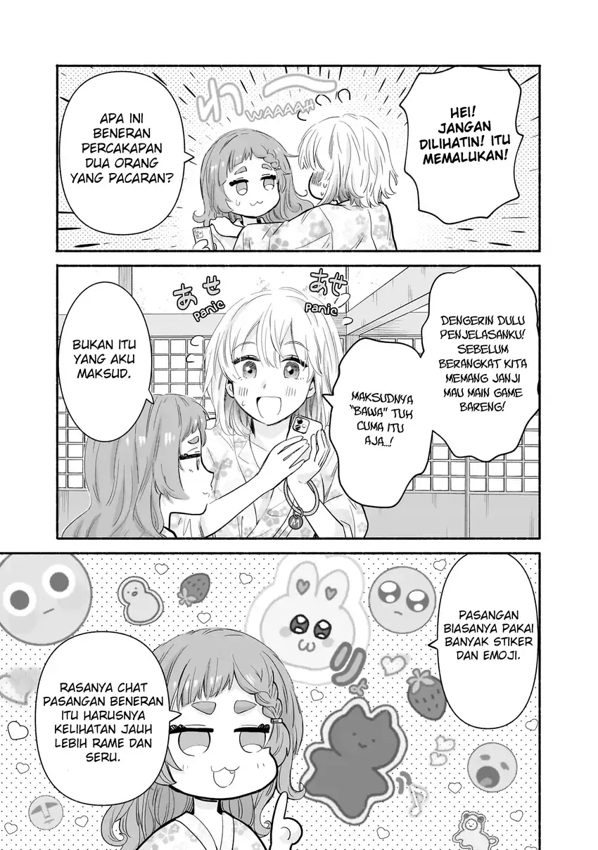 Nee, Mou Isso Tsukiacchau? Osananajimi no Bishoujo ni Tanomarete, Camo Kareshi Hajimemashita Chapter 31 Gambar 14