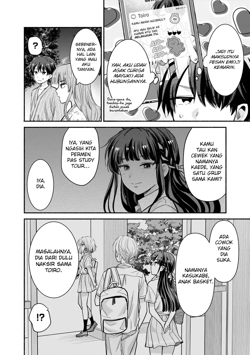 Nee, Mou Isso Tsukiacchau? Osananajimi no Bishoujo ni Tanomarete, Camo Kareshi Hajimemashita Chapter 32 Gambar 13