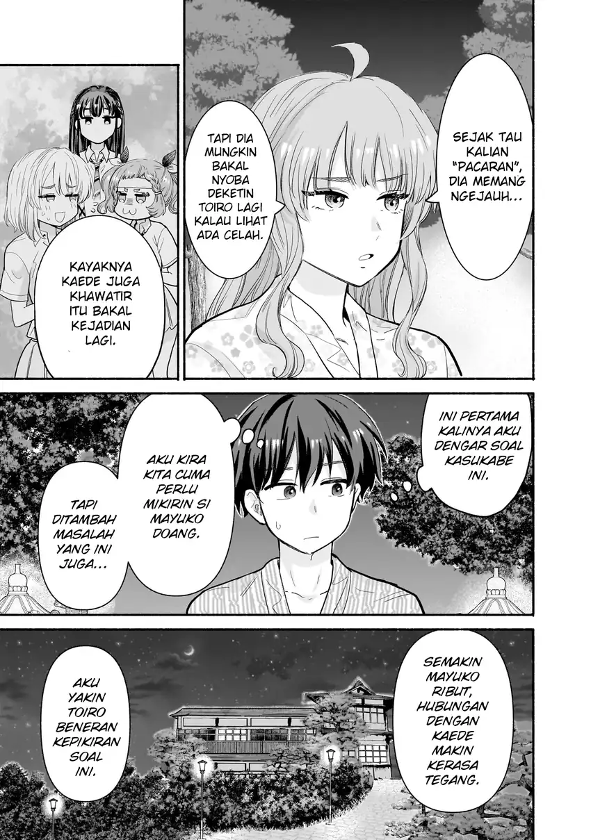 Nee, Mou Isso Tsukiacchau? Osananajimi no Bishoujo ni Tanomarete, Camo Kareshi Hajimemashita Chapter 32 Gambar 14
