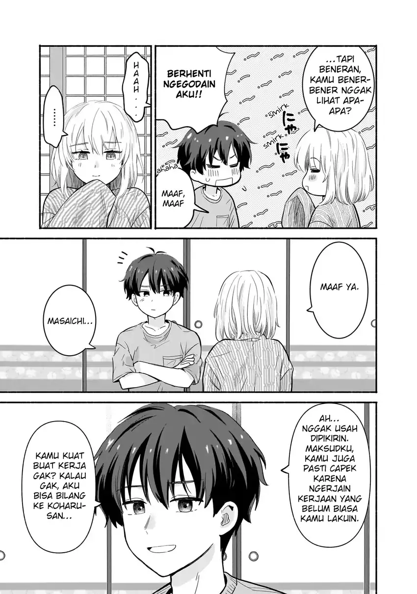 Nee, Mou Isso Tsukiacchau? Osananajimi no Bishoujo ni Tanomarete, Camo Kareshi Hajimemashita Chapter 33 Gambar 20
