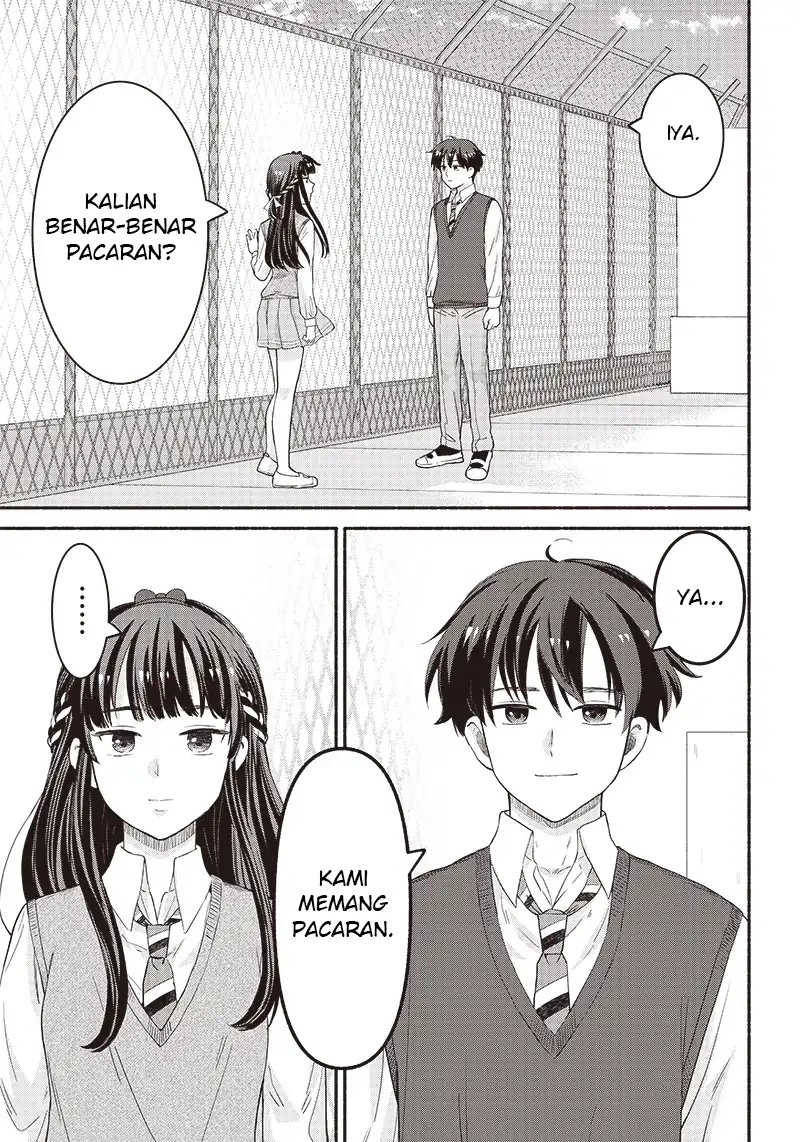 Nee, Mou Isso Tsukiacchau? Osananajimi no Bishoujo ni Tanomarete, Camo Kareshi Hajimemashita Chapter 38 halaman 11