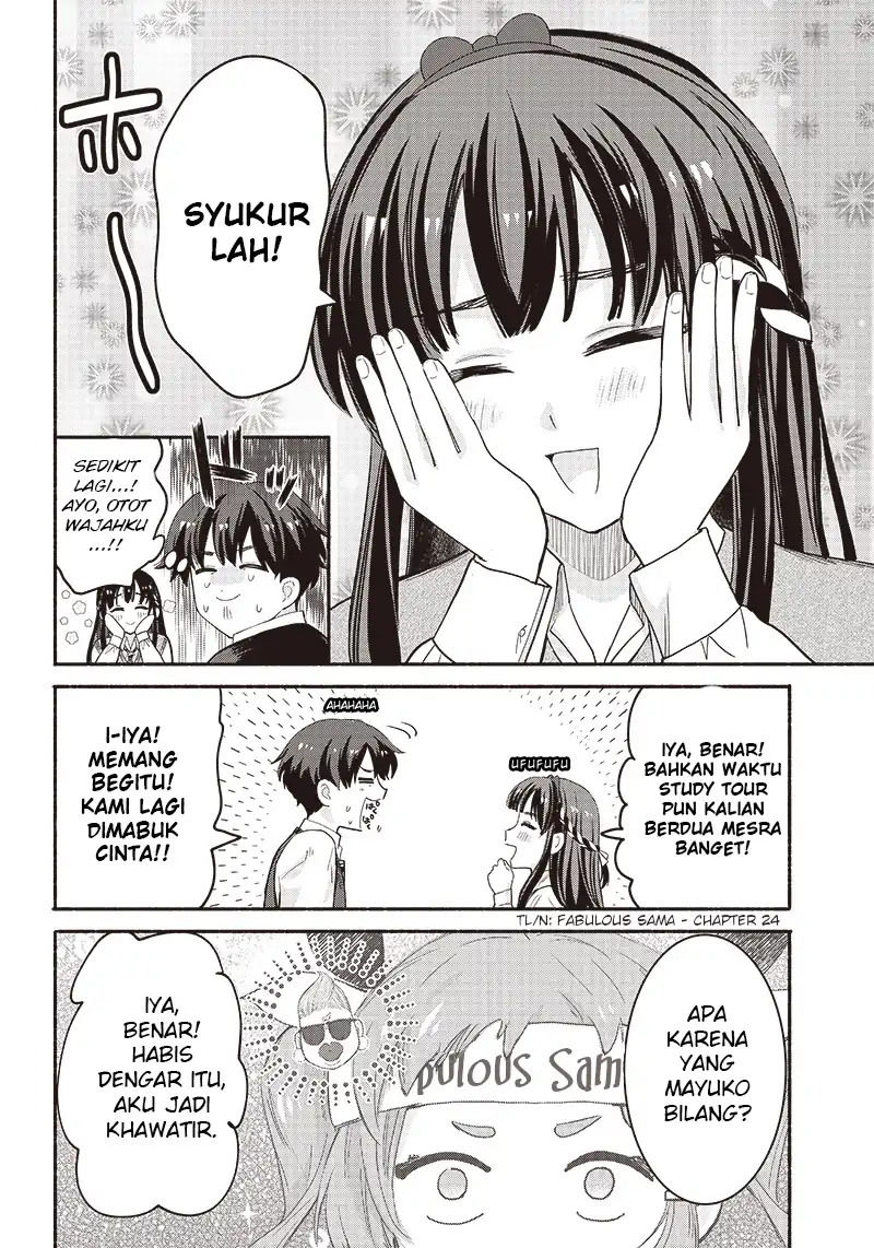 Nee, Mou Isso Tsukiacchau? Osananajimi no Bishoujo ni Tanomarete, Camo Kareshi Hajimemashita Chapter 38 halaman 12