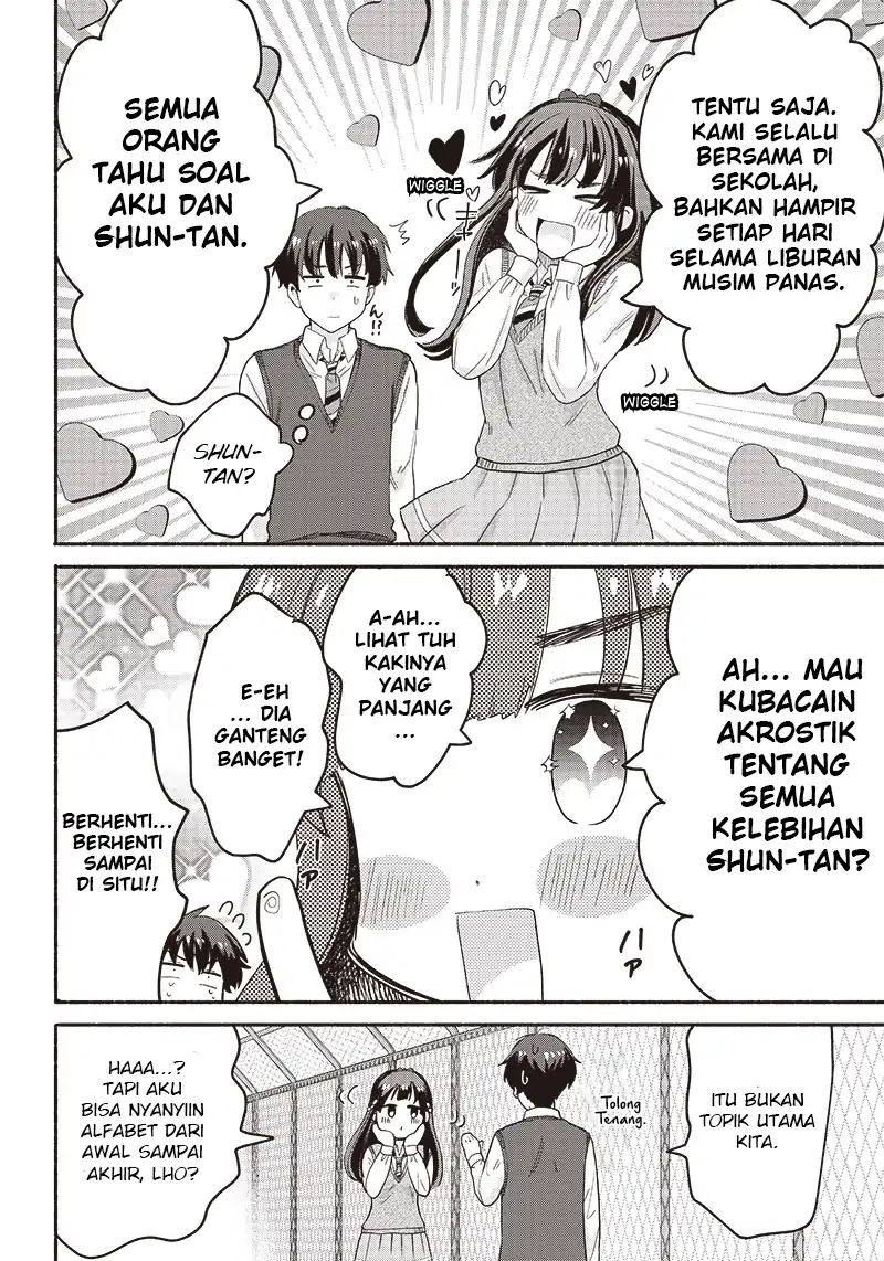 Nee, Mou Isso Tsukiacchau? Osananajimi no Bishoujo ni Tanomarete, Camo Kareshi Hajimemashita Chapter 38 Gambar 13
