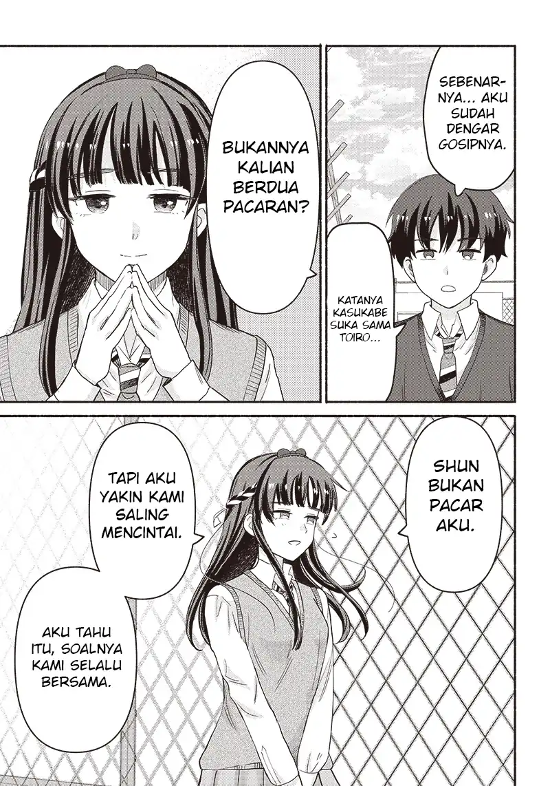 Nee, Mou Isso Tsukiacchau? Osananajimi no Bishoujo ni Tanomarete, Camo Kareshi Hajimemashita Chapter 38 Gambar 14
