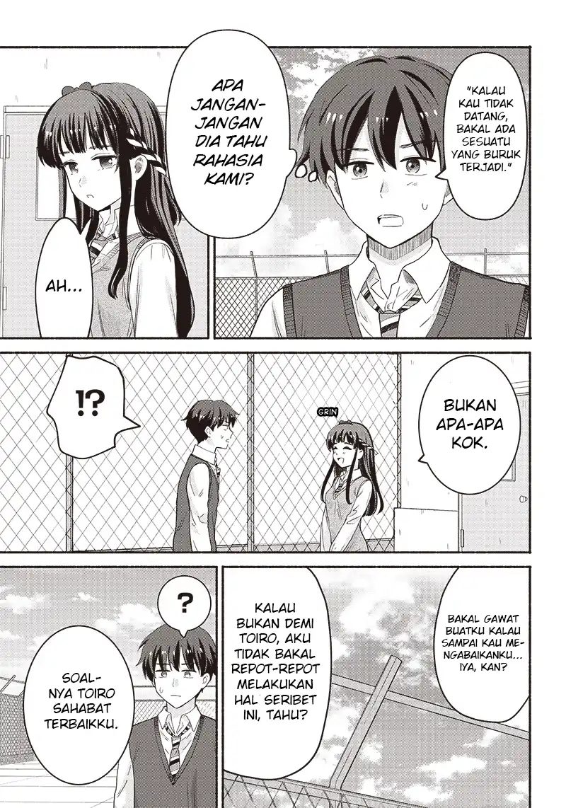Nee, Mou Isso Tsukiacchau? Osananajimi no Bishoujo ni Tanomarete, Camo Kareshi Hajimemashita Chapter 38 Gambar 18