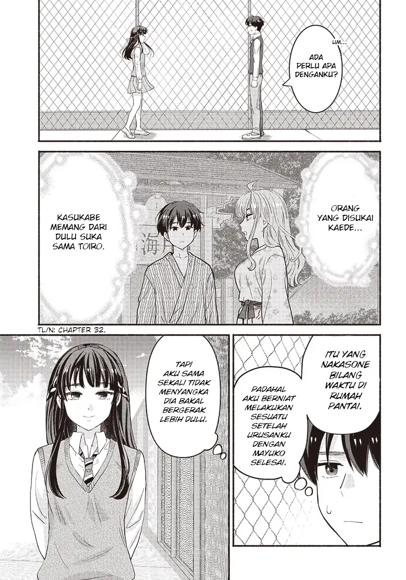 Nee, Mou Isso Tsukiacchau? Osananajimi no Bishoujo ni Tanomarete, Camo Kareshi Hajimemashita Chapter 38 halaman 9