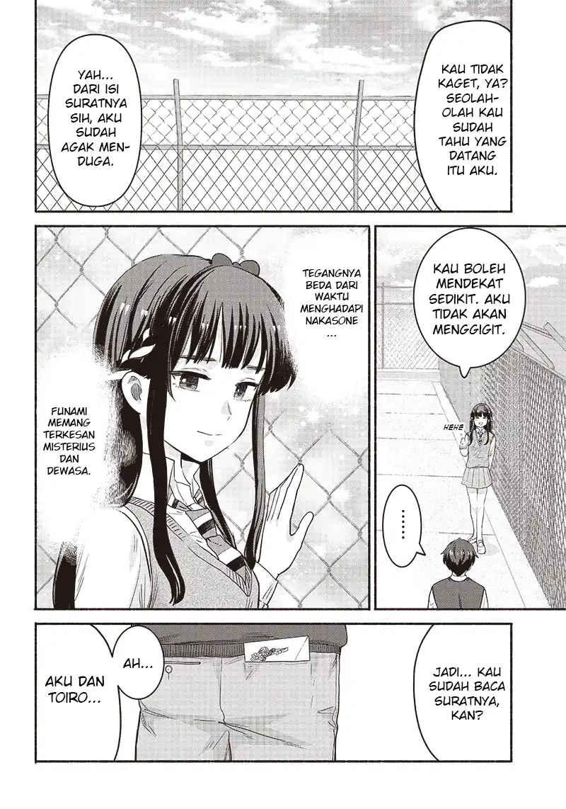 Nee, Mou Isso Tsukiacchau? Osananajimi no Bishoujo ni Tanomarete, Camo Kareshi Hajimemashita Chapter 38 halaman 10