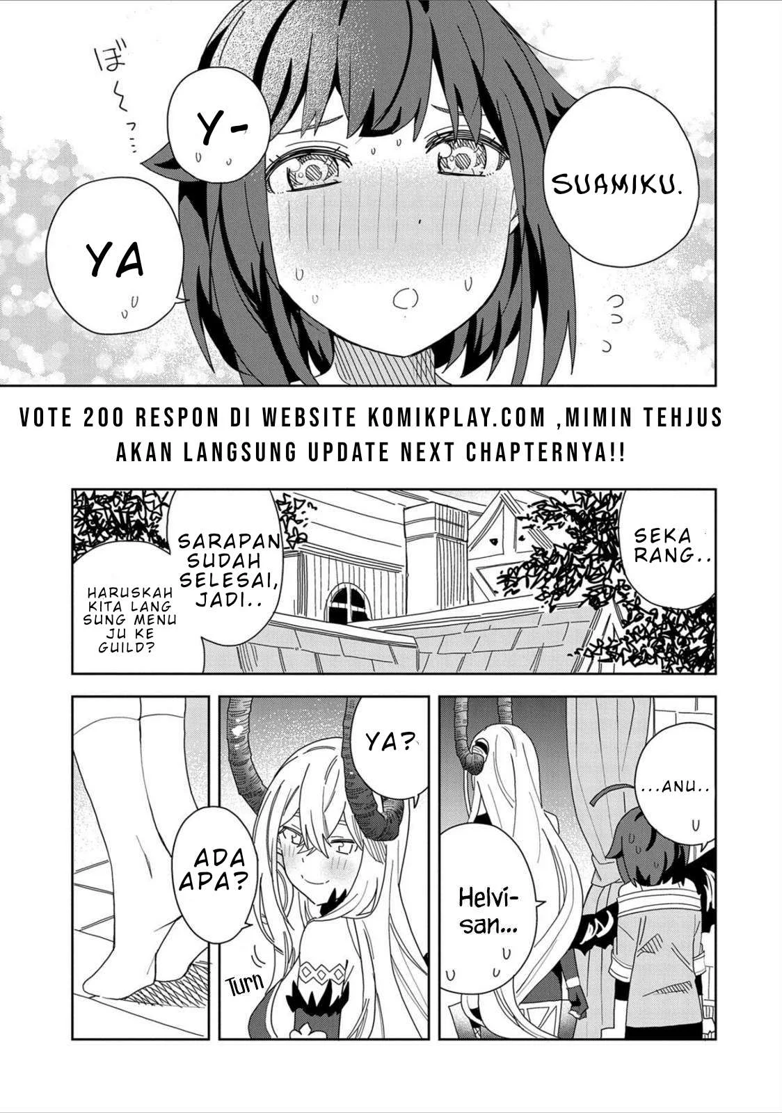 Negai o Kanaete Moraou to Akuma o Shoukan Shitakedo, Kawaikattanode Kekkonshimashita ~Akuma no Niidzuma~ Chapter 11 Gambar 23