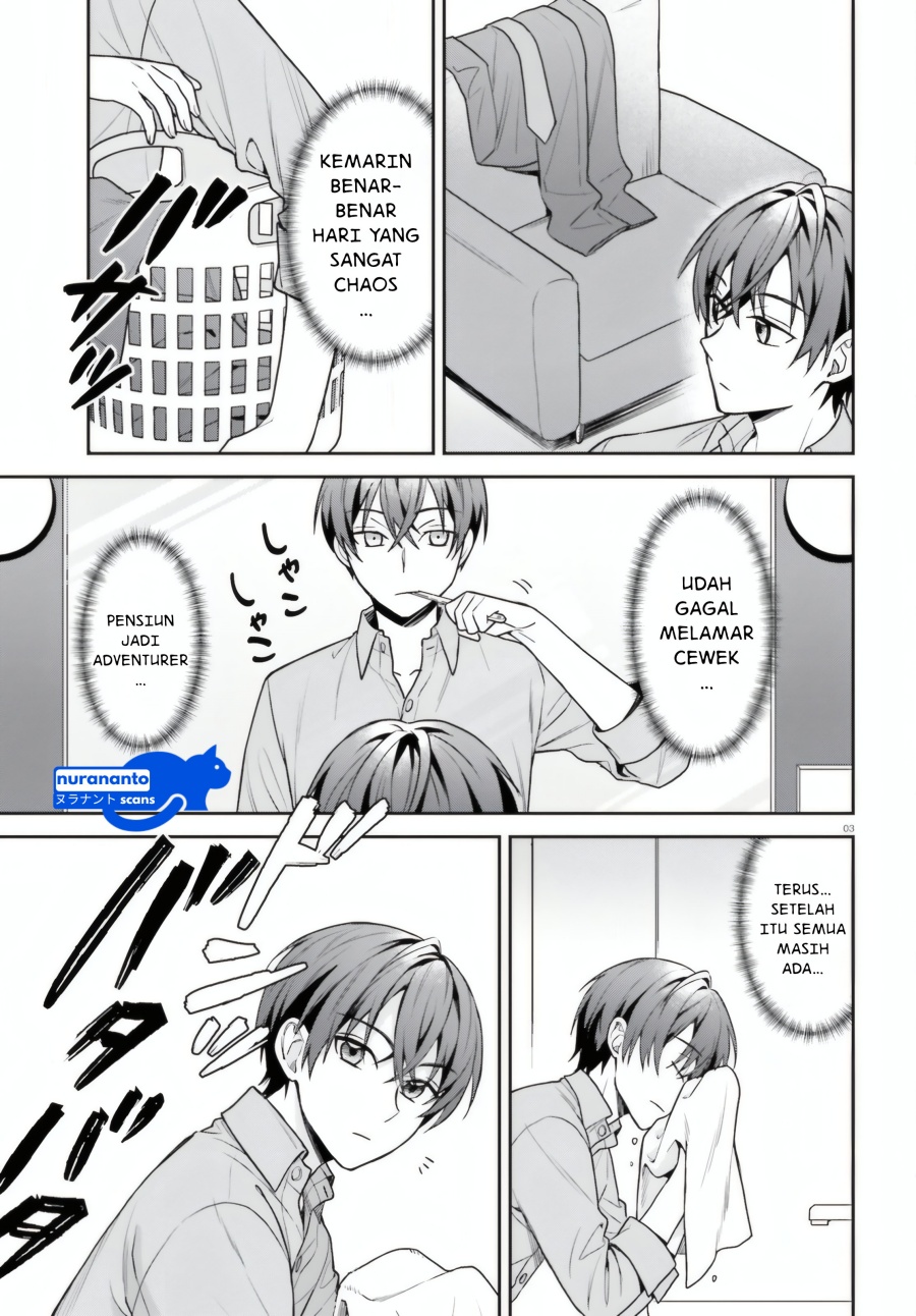 Negatte mo Nai Tsuihou Go kara no Slow Life? Intai Shita Hazu ga Nariyuki de Bishoujo Gal no Shishou ni Nattara Naze ka Mechakucha Natsukareta Chapter 4 Gambar 4