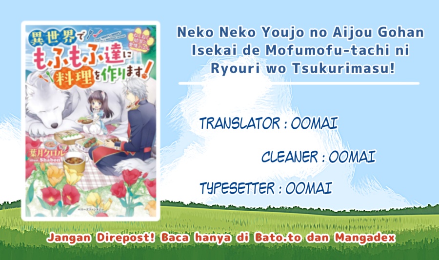 Baca Komik Neko Neko Youjo no Aijou Gohan ~Isekai de Mofumofu-tachi ni Ryouri wo Tsukurimasu!~ Chapter 2 Gambar 1