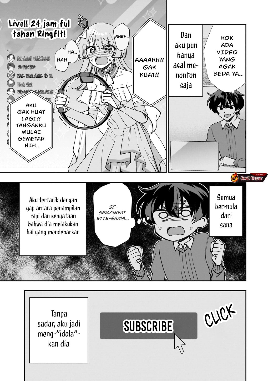 Net no Oshi to Real no Oshi ga Tonari ni Hikkoshite Kita Chapter 1 Gambar 10