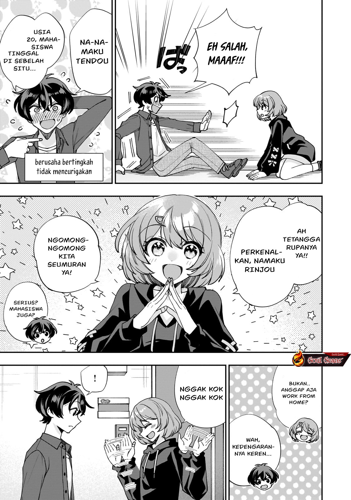Net no Oshi to Real no Oshi ga Tonari ni Hikkoshite Kita Chapter 1 Gambar 20