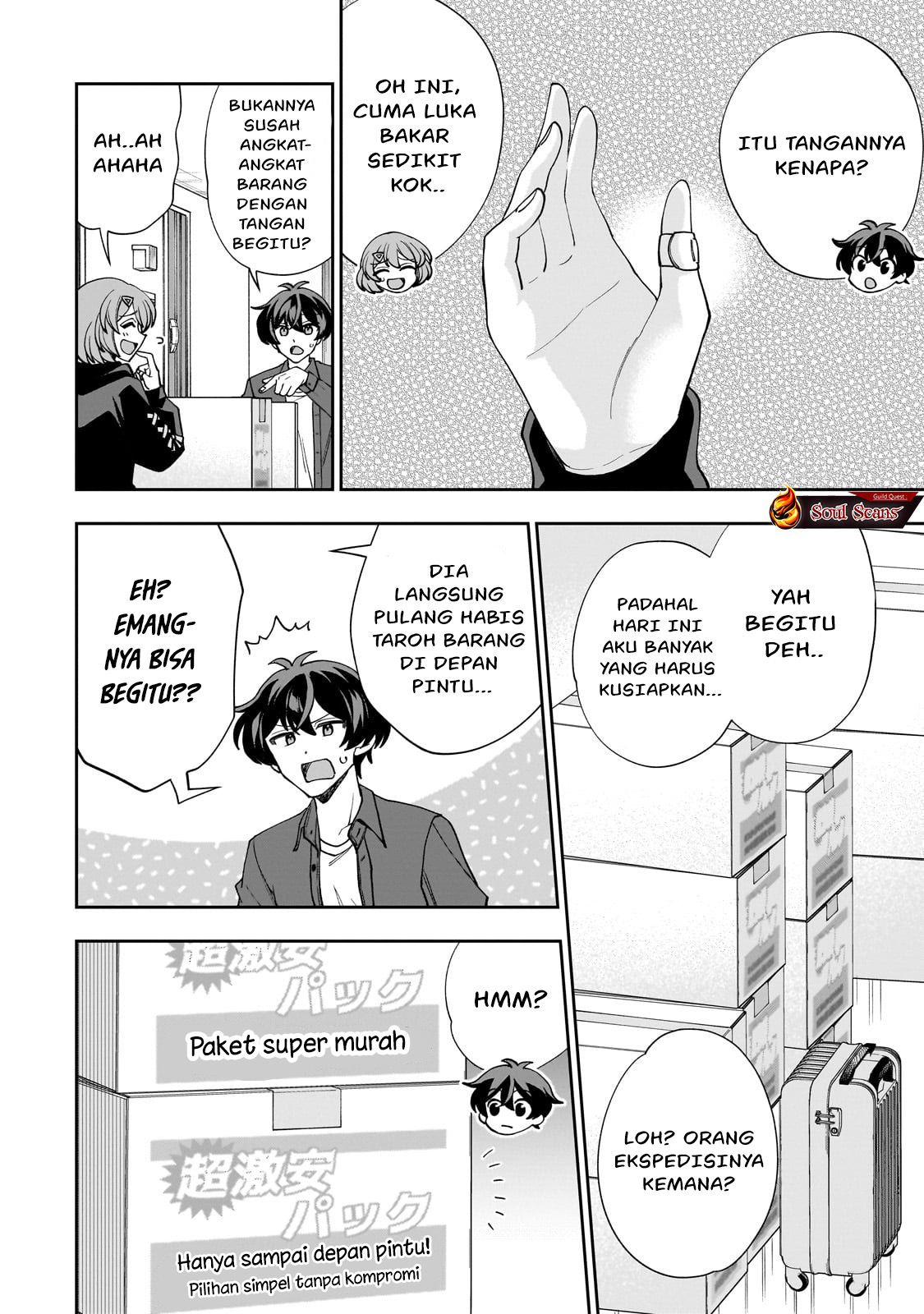 Net no Oshi to Real no Oshi ga Tonari ni Hikkoshite Kita Chapter 1 Gambar 21