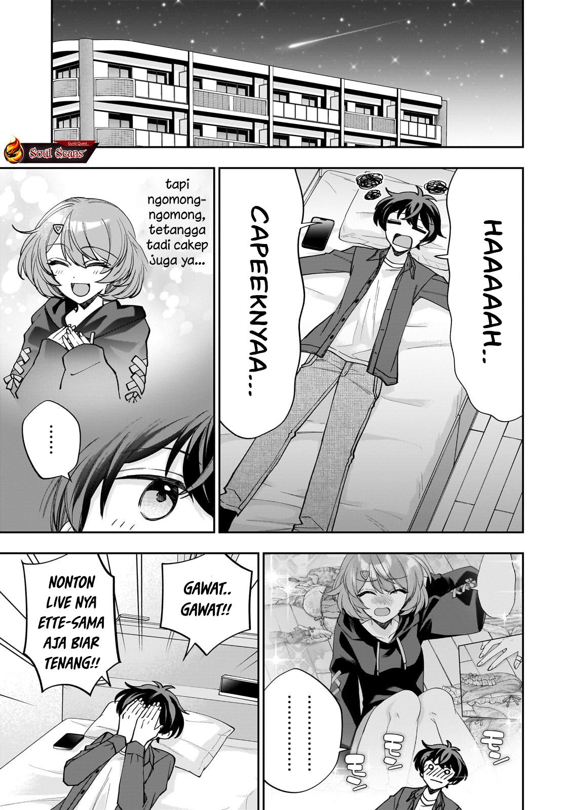 Net no Oshi to Real no Oshi ga Tonari ni Hikkoshite Kita Chapter 1 Gambar 34