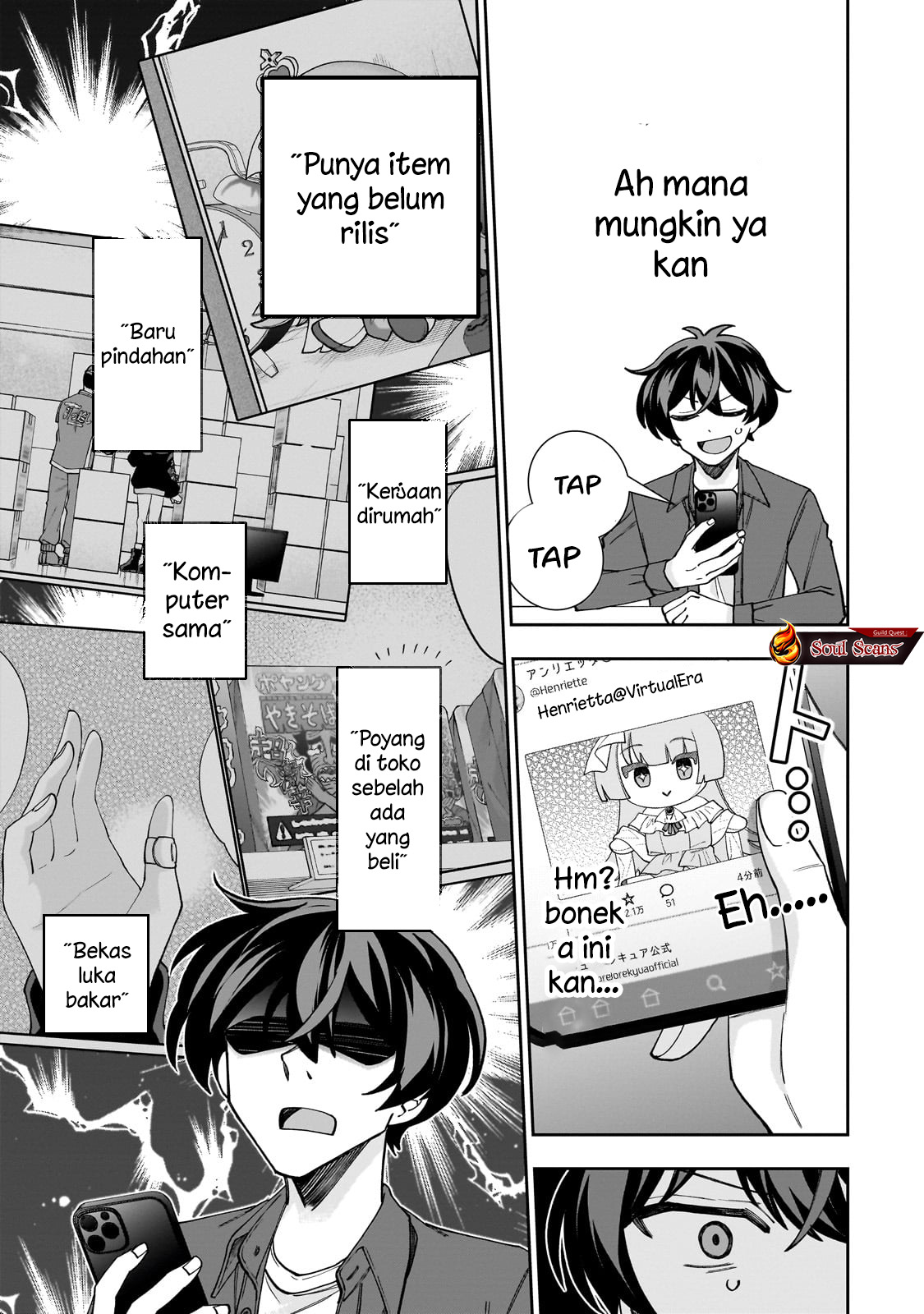 Net no Oshi to Real no Oshi ga Tonari ni Hikkoshite Kita Chapter 1 Gambar 40