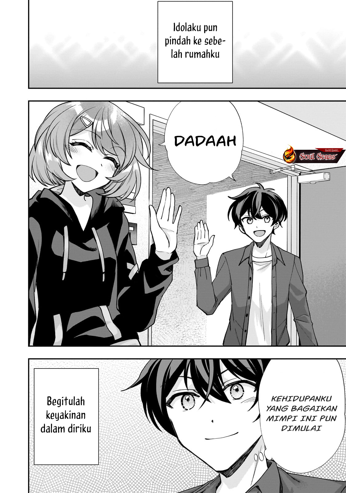 Net no Oshi to Real no Oshi ga Tonari ni Hikkoshite Kita Chapter 1 Gambar 53