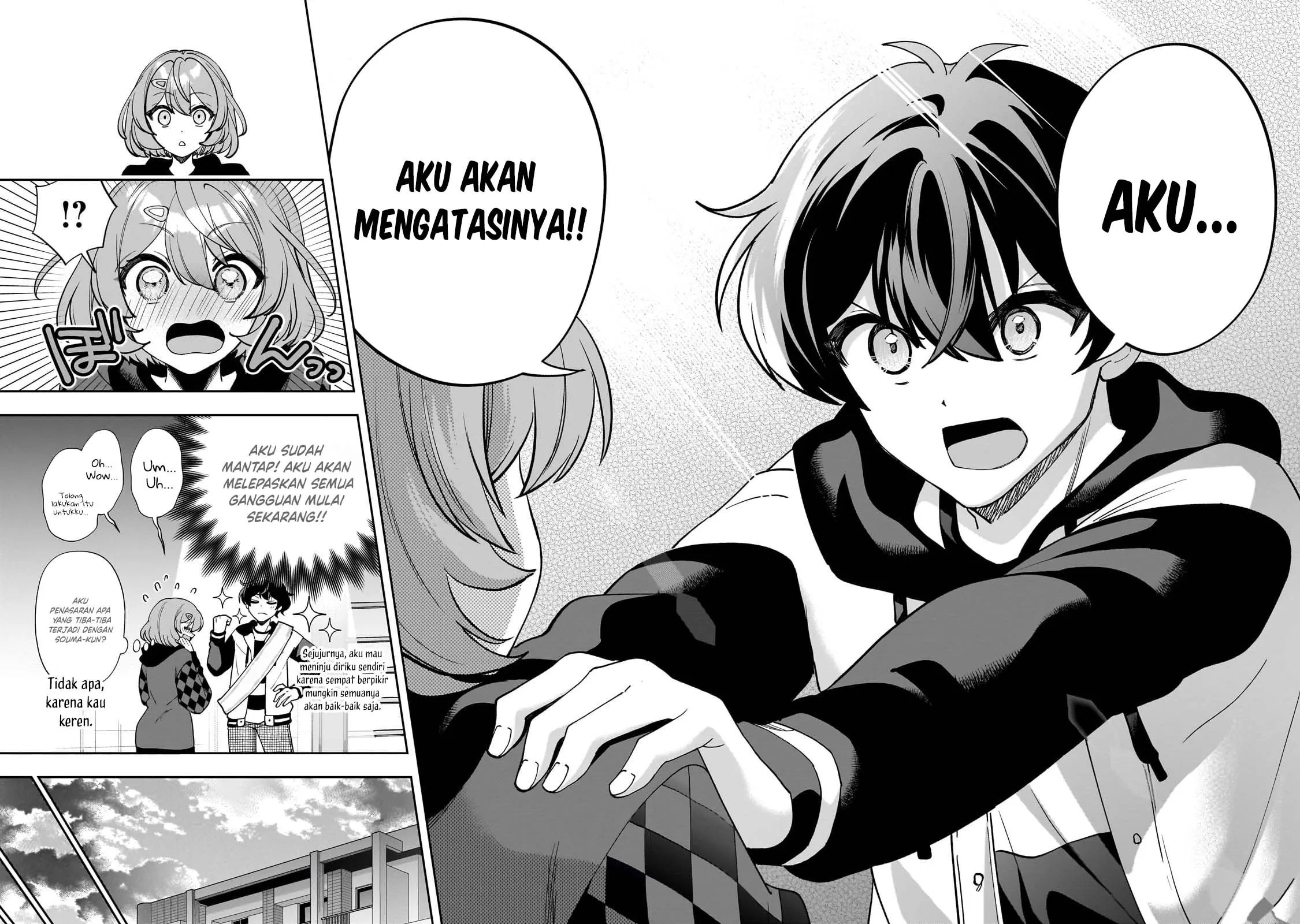Net no Oshi to Real no Oshi ga Tonari ni Hikkoshite Kita Chapter 11 Gambar 15