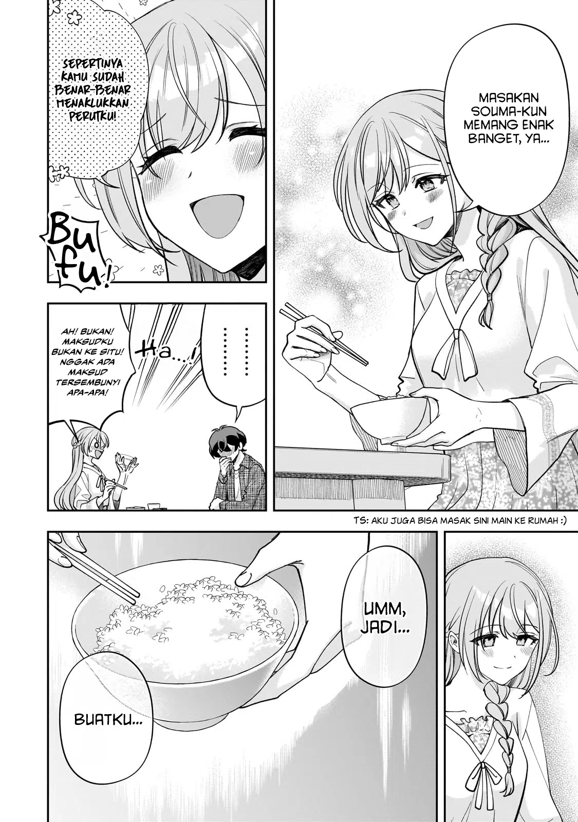 Net no Oshi to Real no Oshi ga Tonari ni Hikkoshite Kita Chapter 14 Gambar 14