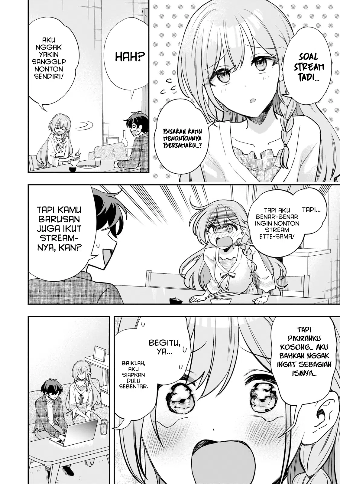 Net no Oshi to Real no Oshi ga Tonari ni Hikkoshite Kita Chapter 14 Gambar 16