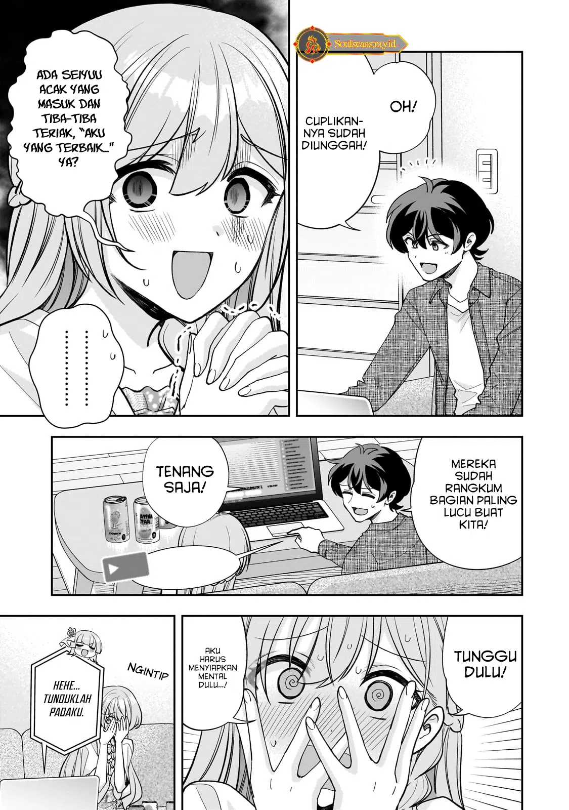 Net no Oshi to Real no Oshi ga Tonari ni Hikkoshite Kita Chapter 14 Gambar 17