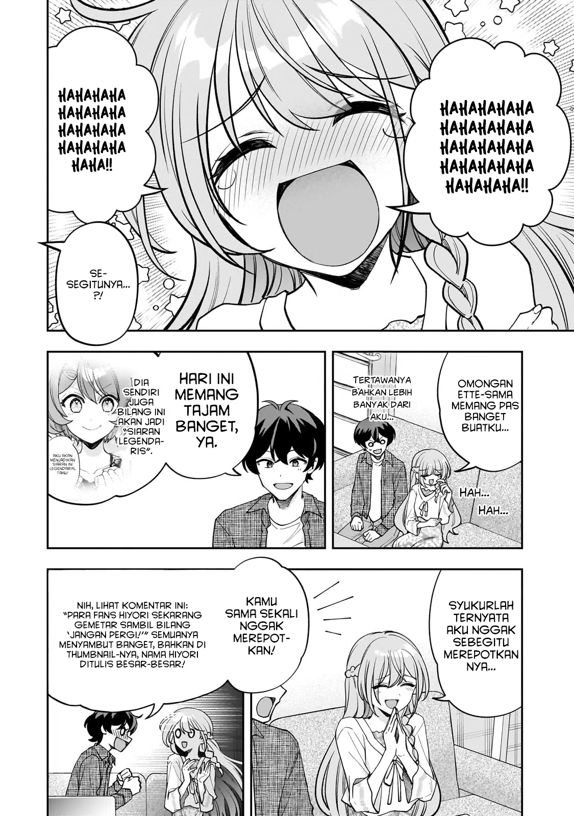 Net no Oshi to Real no Oshi ga Tonari ni Hikkoshite Kita Chapter 14 Gambar 18