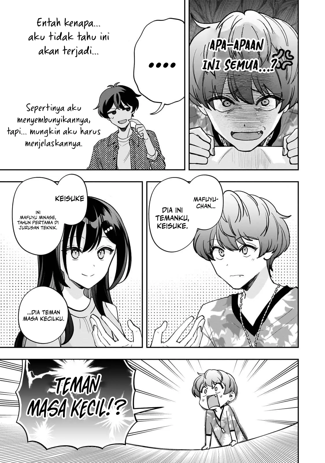Net no Oshi to Real no Oshi ga Tonari ni Hikkoshite Kita Chapter 15 Gambar 6