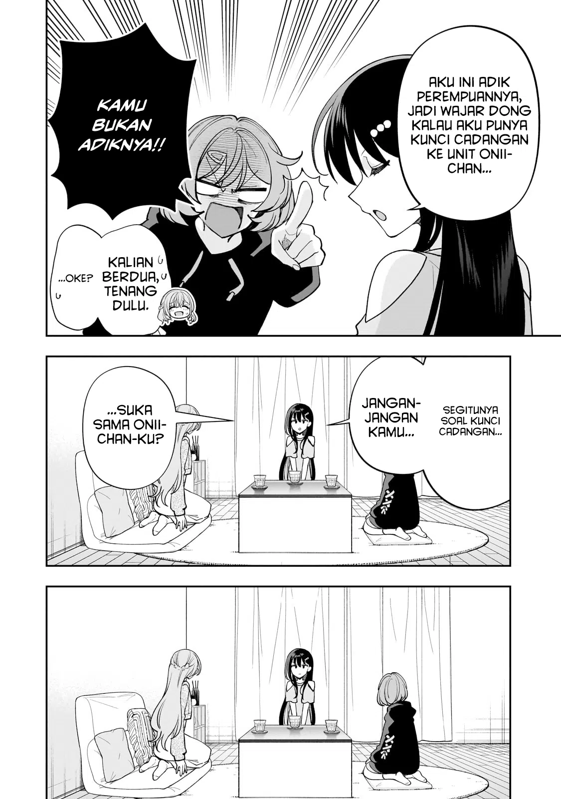 Net no Oshi to Real no Oshi ga Tonari ni Hikkoshite Kita Chapter 16 Gambar 8