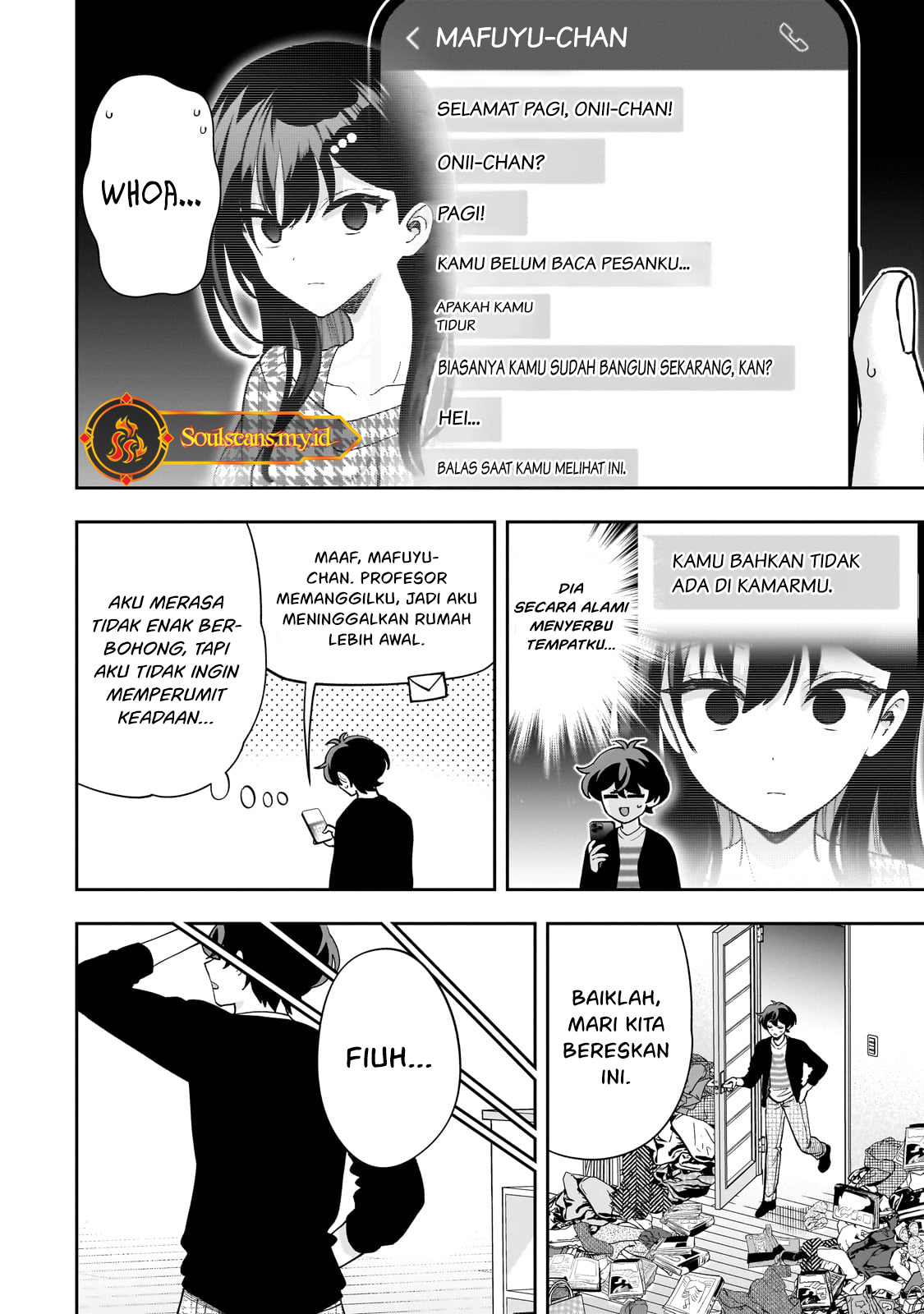 Net no Oshi to Real no Oshi ga Tonari ni Hikkoshite Kita Chapter 19 Gambar 19