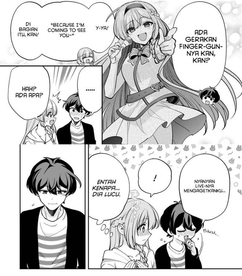 Net no Oshi to Real no Oshi ga Tonari ni Hikkoshite Kita Chapter 20 Gambar 19