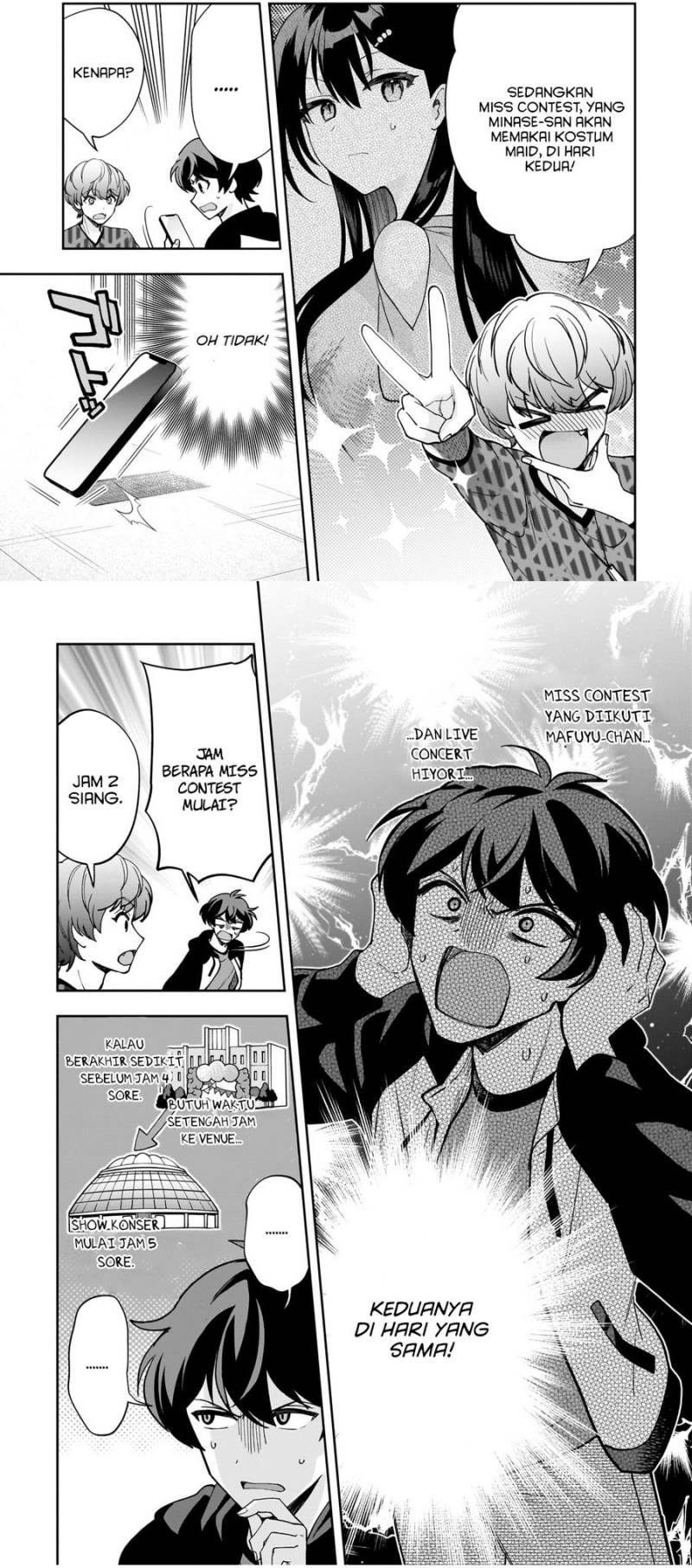 Net no Oshi to Real no Oshi ga Tonari ni Hikkoshite Kita Chapter 20 Gambar 27