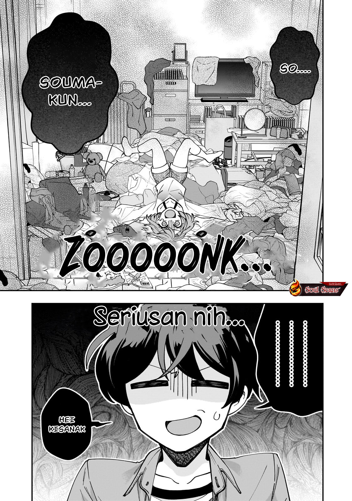 Baca Manga Net no Oshi to Real no Oshi ga Tonari ni Hikkoshite Kita Chapter 3 Gambar 2