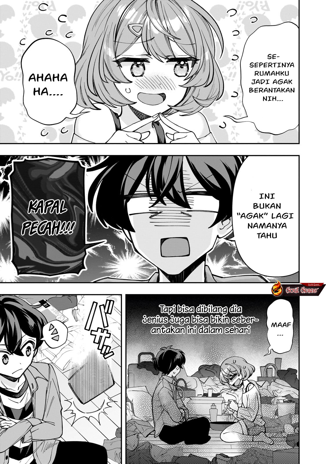 Net no Oshi to Real no Oshi ga Tonari ni Hikkoshite Kita Chapter 3 Gambar 4