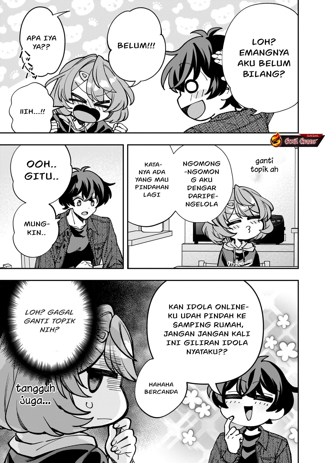 Net no Oshi to Real no Oshi ga Tonari ni Hikkoshite Kita Chapter 5 Gambar 16