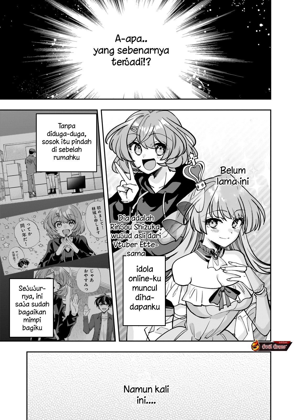 Baca Manga Net no Oshi to Real no Oshi ga Tonari ni Hikkoshite Kita Chapter 6 Gambar 2