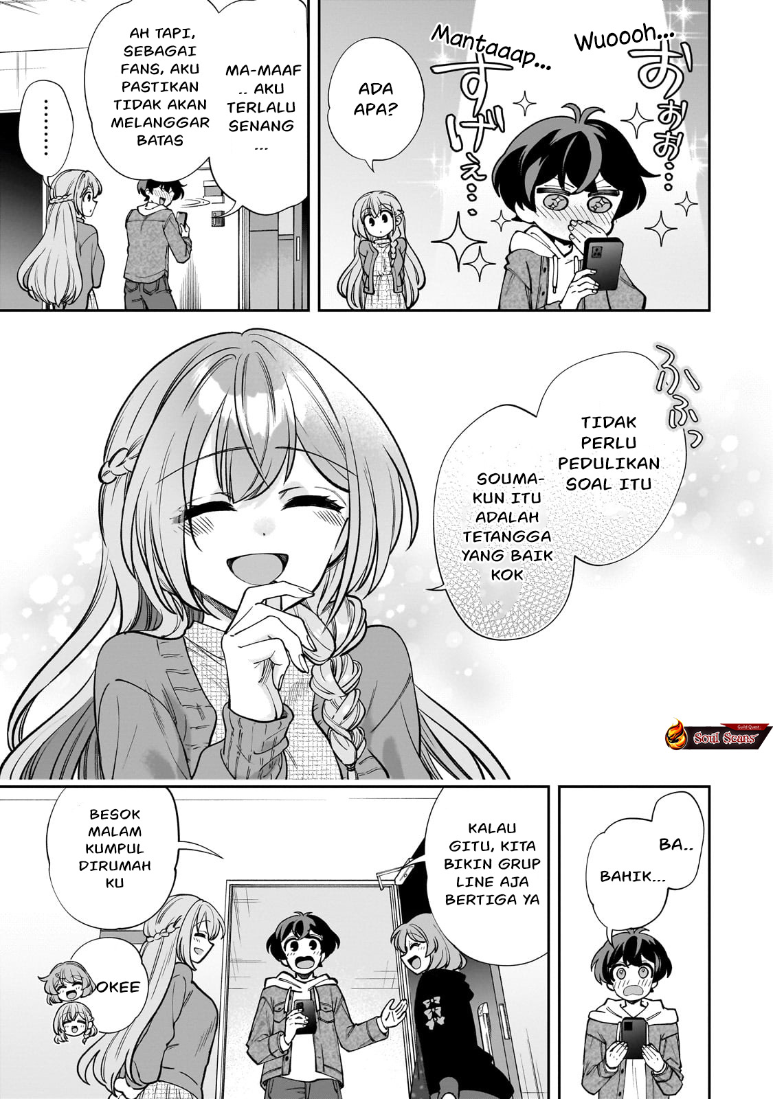 Net no Oshi to Real no Oshi ga Tonari ni Hikkoshite Kita Chapter 6 Gambar 24