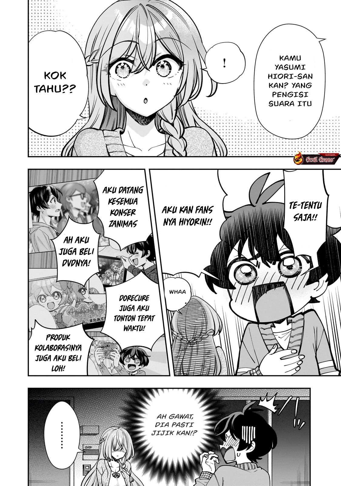 Net no Oshi to Real no Oshi ga Tonari ni Hikkoshite Kita Chapter 6 Gambar 5