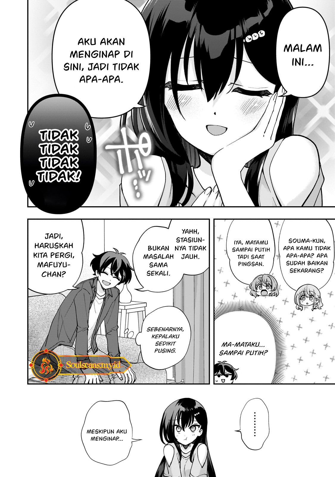 Net no Oshi to Real no Oshi ga Tonari ni Hikkoshite Kita Chapter 9 Gambar 12