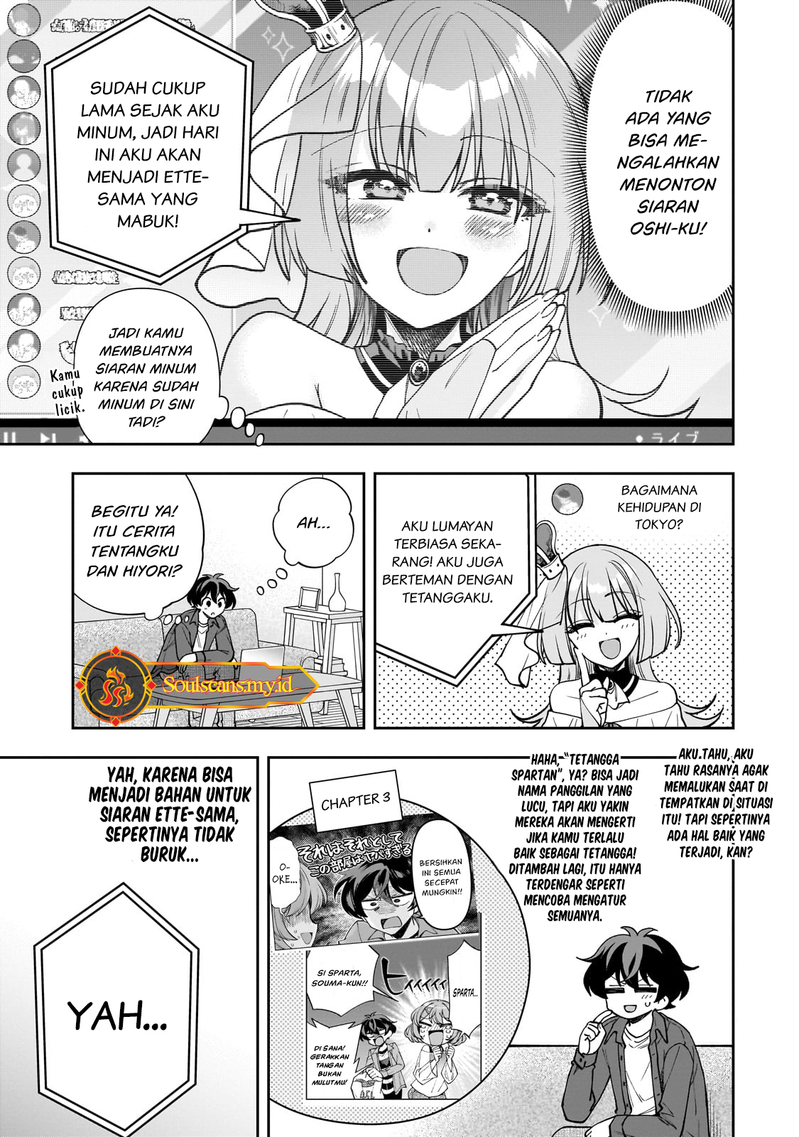 Net no Oshi to Real no Oshi ga Tonari ni Hikkoshite Kita Chapter 9 Gambar 21