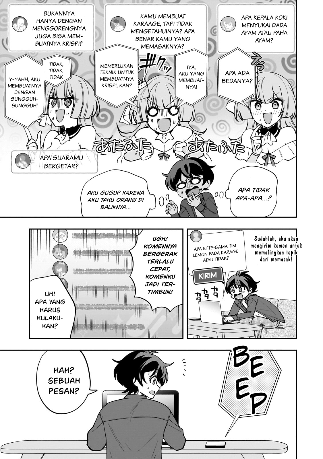 Net no Oshi to Real no Oshi ga Tonari ni Hikkoshite Kita Chapter 9 Gambar 25