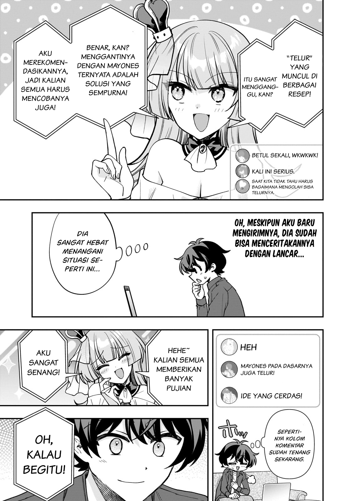 Net no Oshi to Real no Oshi ga Tonari ni Hikkoshite Kita Chapter 9 Gambar 27