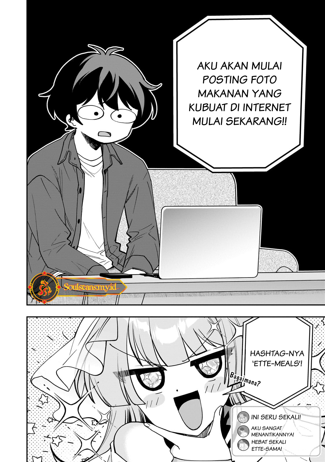 Net no Oshi to Real no Oshi ga Tonari ni Hikkoshite Kita Chapter 9 Gambar 28