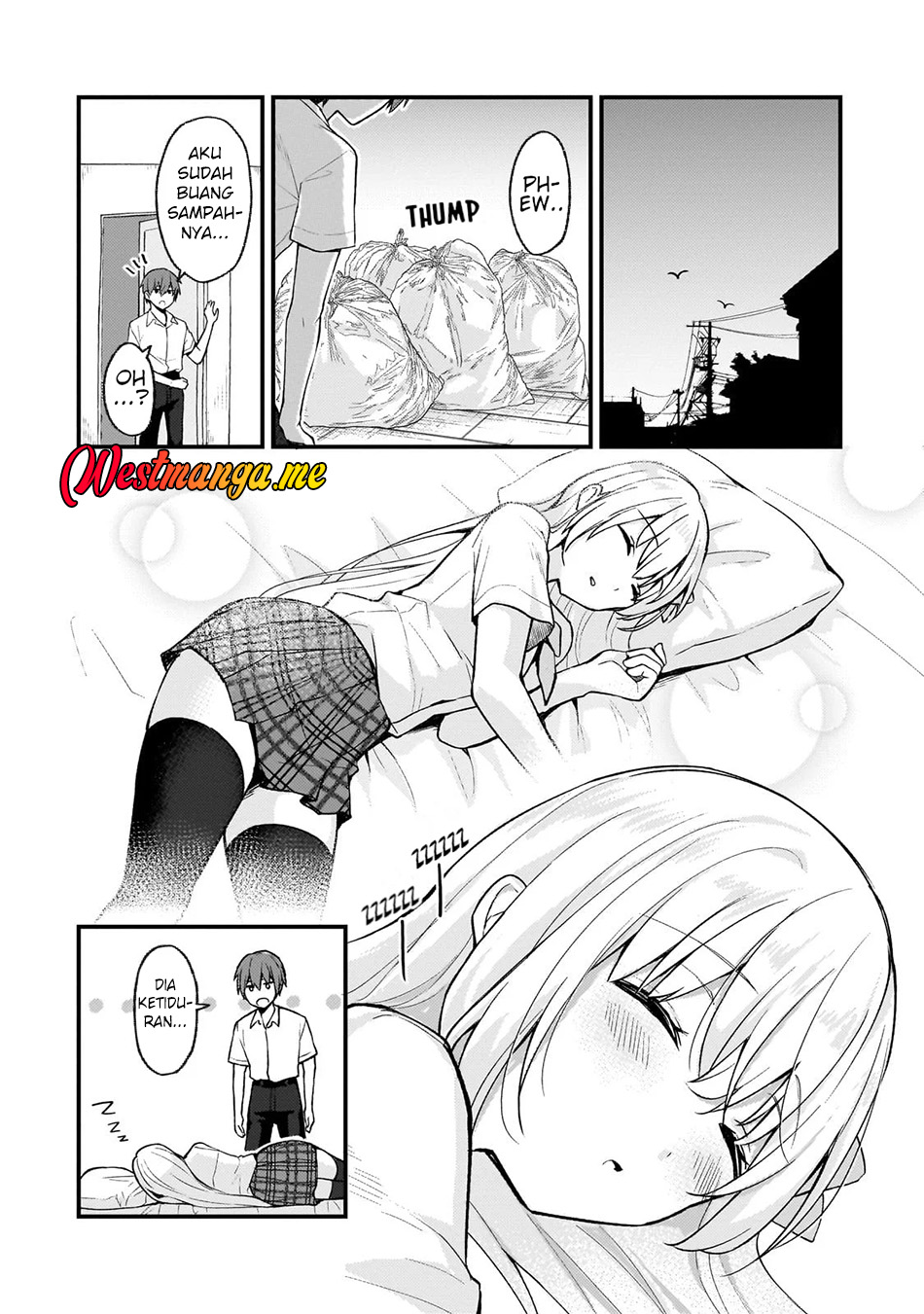 Netoge no Yome ga Ninki Idol datta ken ~Cool-kei no kanojo wa genjitsu demo yome no tsumori de iru~ Chapter 25 Gambar 12