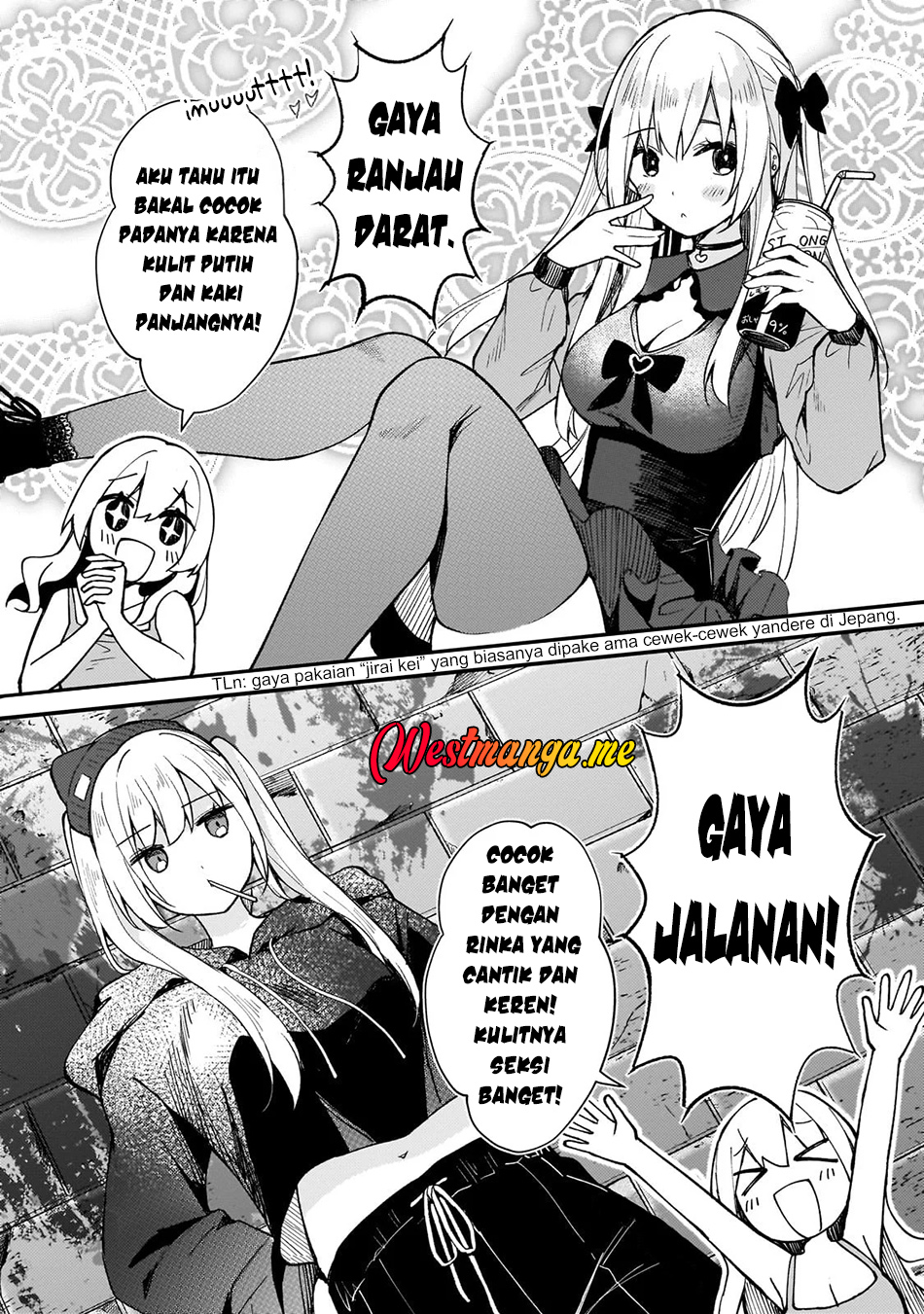 Netoge no Yome ga Ninki Idol datta ken ~Cool-kei no kanojo wa genjitsu demo yome no tsumori de iru~ Chapter 29 Gambar 14