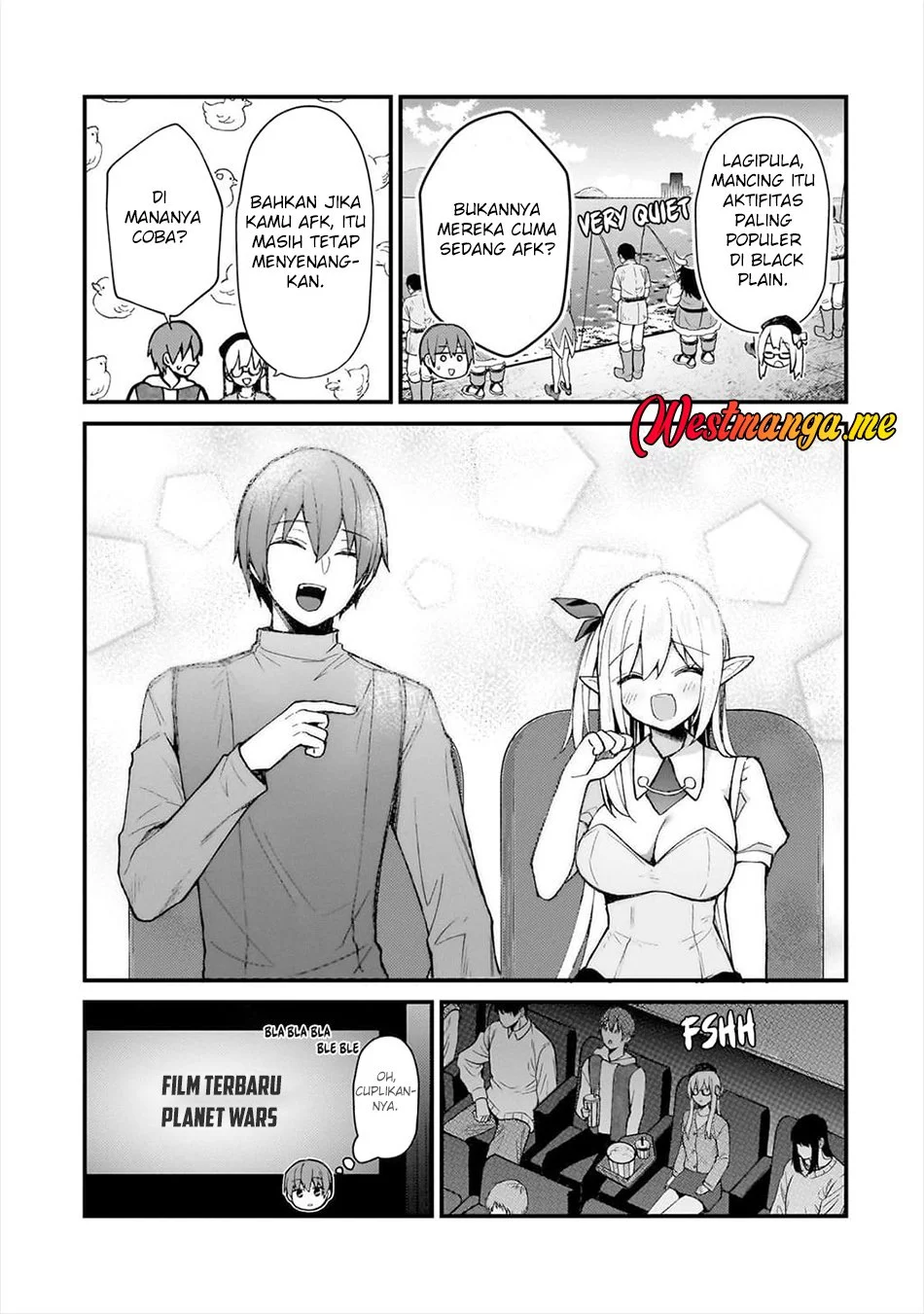 Netoge no Yome ga Ninki Idol datta ken ~Cool-kei no kanojo wa genjitsu demo yome no tsumori de iru~ Chapter 30 Gambar 8