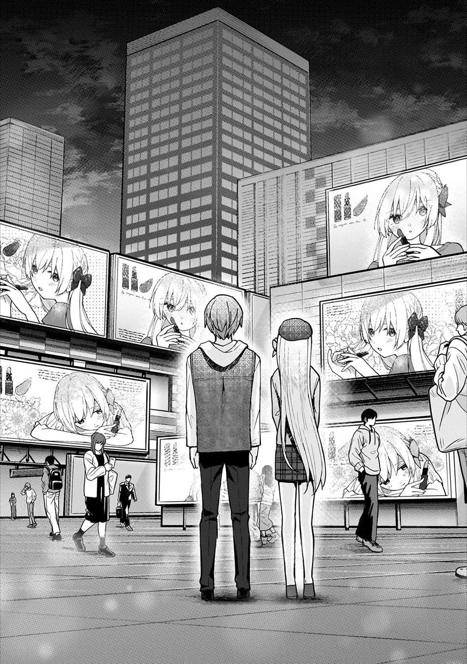 Netoge no Yome ga Ninki Idol datta ken ~Cool-kei no kanojo wa genjitsu demo yome no tsumori de iru~ Chapter 31 Gambar 13