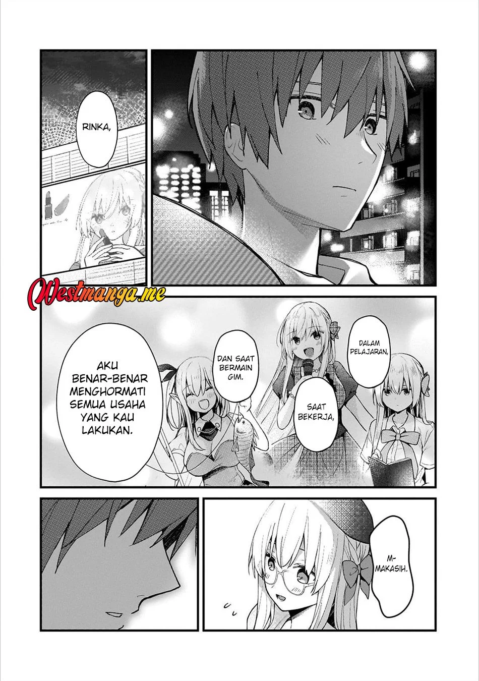 Netoge no Yome ga Ninki Idol datta ken ~Cool-kei no kanojo wa genjitsu demo yome no tsumori de iru~ Chapter 31 Gambar 15