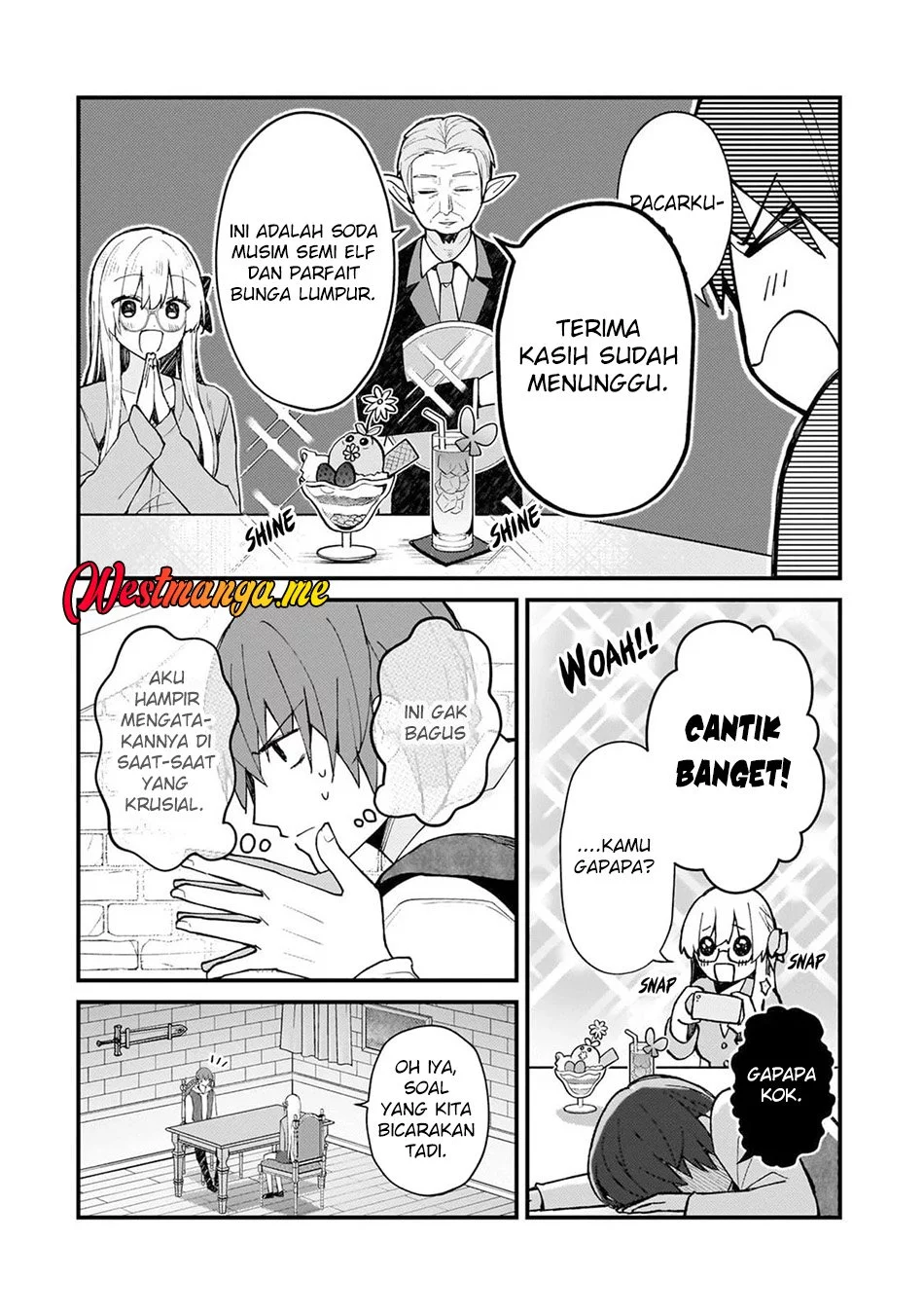Netoge no Yome ga Ninki Idol datta ken ~Cool-kei no kanojo wa genjitsu demo yome no tsumori de iru~ Chapter 31 Gambar 9