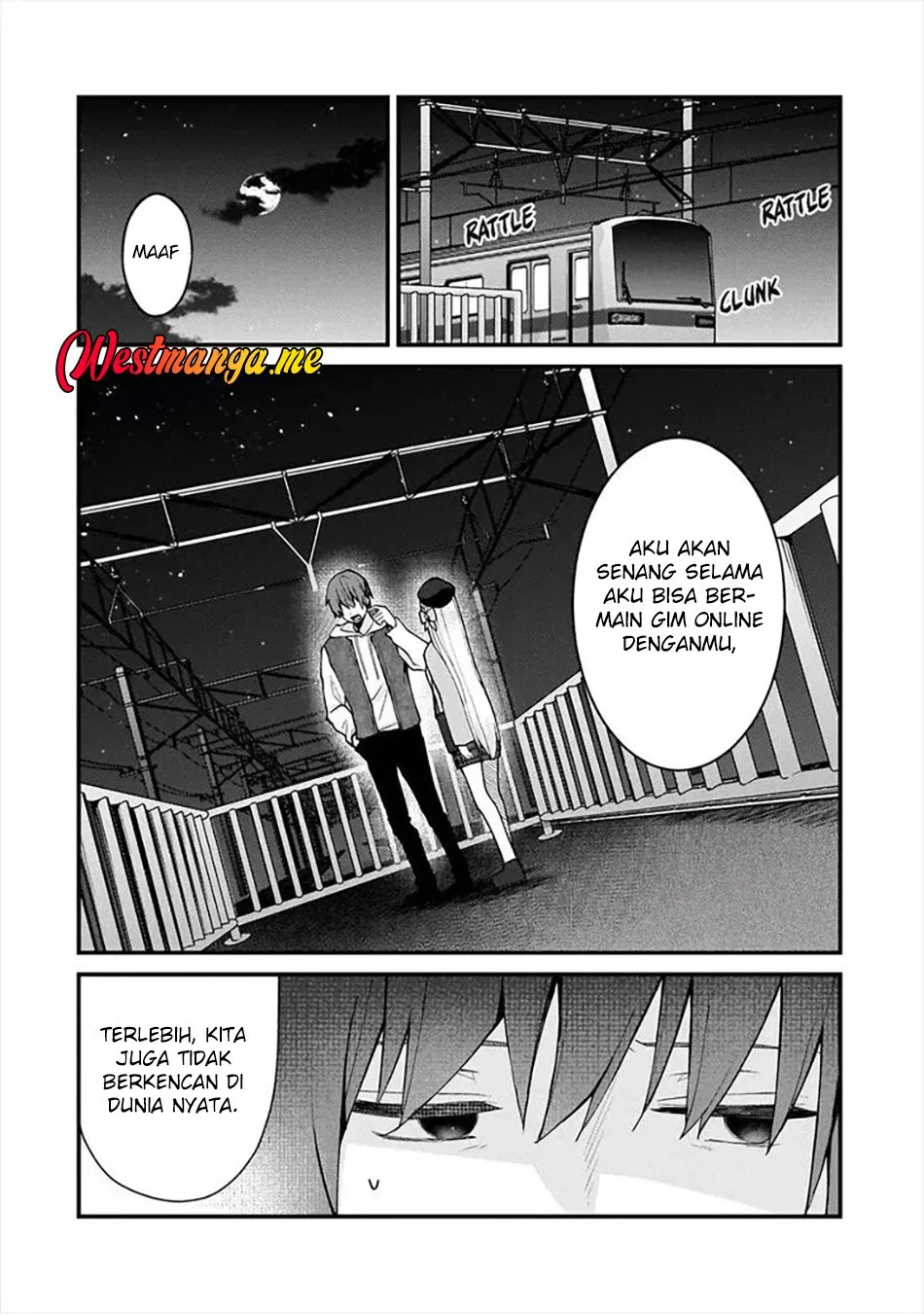 Netoge no Yome ga Ninki Idol datta ken ~Cool-kei no kanojo wa genjitsu demo yome no tsumori de iru~ Chapter 32 Gambar 11